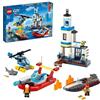 Lego Set da gioco Lego City 60308 Missione della polizia marittima e dei vigili del fuoco Multicolore 278pz [60308]