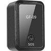 Ghulumn GF09 GPS Tracker APP Antifurto Localizzatore per Auto Supporto Registrazione Vocale Anti-Smarrimento per Anziani e Bambini