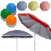 UppyBeach Ombrellone Mare 200 cm Antivento Snodo Tessuto Protezione Uv Parasole Spiaggia