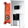 IMEX Rubinetteria IMEX - miscelatore termostatico incasso 3 vie - GSM03V