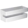 IMEX Rubinetteria IMEX - mensola cestino bianco per bagno - ABL006