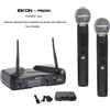 Proel EIKON WM300DM DUAL DOPPIO RADIOMICROFONO UHF + 2 PALMARI GELATO WIRELESS