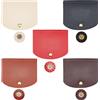 PH PandaHall 5 Colori Borsa Coprire Fai Da Te, Copri Borsa Rettangolare in Similpelle Cucire Sulla Borse per Realizzare Zaini e Tracolle Borse a Mano Fai Da Te