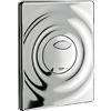 Grohe 38861000 Surf Piastra di Azionamento WC, Doppio Scarico, Cromo