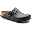 Birkenstock Boston Bs Black Natural Leather