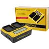 PATONA 7714 carica batteria SYNCHRON PER OLYMPUS OM-1 BLX-1 CON LCD