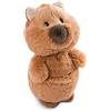 NICI Quokka-Mola 15 cm - Peluche Animali Giocattolo sostenibili Bambini - Pupazzo Ecologico per i Giochi e Le Coccole della Collezione Wild Friends Go Green, Colore Marrone, 47213