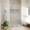 Parama Porta doccia 150cm reversibile scorrevole vetro anticalcare stampato h190 | Tenerife