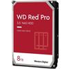 WD Red Pro NAS Hard Drive WD8003FFBX HDD 8TB interno 3.5 SATA 6Gb-s 7200rpm 256Mb
