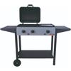 Sandrigarden Barbecue America 3 Fuochi a Gas Acciaio 7.5 kw