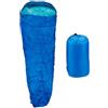 Camp Active Blu, Sacco a Pelo Mummia Unisex-Adulto, Normale