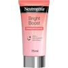 Neutrogena, Bright Boost, Esfoliante Viso con AHA Glicolico e Mandelico, Detergente Viso Delicato per Detergere ed Illuminare la Pelle, 75ml