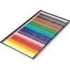 Amazon Basics Matite colorate in confezione di latta da 36 pezzi, colori assortiti