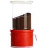 Lavatelli ProntoCaffè Contenitore e Dosacaffe per moka, per conservare caffè in polvere, dosa caffè con dispenser. Si usa con caffettiera fino a 12 tazze, barattolo sostituibile con latta da 10cm