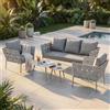 MIlani Home SUNN - salotto da giardino in resina