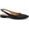Vegan Shoes Italy VSI MABI ballerine vegan nere mais slingback eleganti Made in Italy