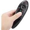 Tonysa Telecomando TV, adatto per 3D Smart TV AN-MR500G AN-MR500 MBM63935937, telecomando di ricambio per TV Smart Magic Remote Control Distanza di telecomando da 10 m, nero