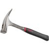 Peddinghaus 5133090000 martello carpentiere 'Xstriker 850 g Rough Face magnetico con manico in plastica, colore: Argento/Nero