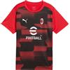 PUMA AC MILAN JR PREMATCH JERSEY maglia pre-gara ragazzo