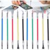 gostcai 2 Set 5 in 1 strumento per la riparazione di chip IC, lama sottile, rimozione della CPU NAND, coltello di manutenzione BGA, strumento di rimozione della colla della CPU.(colore)
