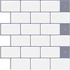 GRIPRO Backsplash Peel and Stick - Piastrelle da parete per paraschizzi da cucina, 30,5 x 30,5 cm, 3D, per cucina, bagno, pannelli da parete 3D (10 fogli bianco)