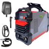 TANIASHOP Saldatrice inverter ad Elettrodo 500 Ampere Con Ventilazione Saldatura ad Arco Display LCD Digitale Saldatrice Elettrica Portatile con Cavi e Maschera per Fabbro