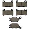 SOMMET Pastiglie freno Anteriori + Posteriore per Honda CBR 600 RR 2005-2006 CBR 1000 RR Fireblade 2004-2005 LT390-390-174