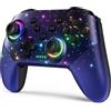 VOYEE Switch Controller, controller wireless Pro compatibile con Switch/Lite/OLED, controller multi-piattaforma Windows PC/IOS/Android con luce RGB