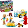 LEGO Friends Auto per la Toelettatura dei Cani, Macchina Giocattolo da Costruire con 2 Personaggi, 2 Cuccioli e Accessori per la Cura degli Animali, Giochi per Bambine e Bambini da 4 Anni 42635