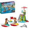 LEGO Friends Moto d'Acqua, Giochi di Ruolo per Bambine e Bambini da 5 Anni con 2 Mini Bamboline e Delfino, Giocattoli da Bagnino sulla Spiaggia di Heartlake City da Costruire, Idee Regalo 42623
