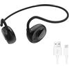 Colexy Cuffie Conduzione Ossea, Auricolari Senza Fili Bluetooth Sport, 10 Ore Durata, Ricarica Rapida, IPX5 Impermeabilità, Bluetooth 5.0, Wireless Open Ear per Corsa Ciclismo Fitness Ufficio