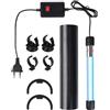 SWAWIS 11W UV Sterilizzatore Lampada per Acquario, 220V Sommergibile Lampada UV Luce con Ventose e Scudo Luminoso, per Sterilizzazione Subacquea l'Eliminazione Alghe Deodorazione