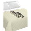 Italian Bed Linen Trapuntino Digital 1Pst Stampa Digitale, Multicolore, 170x270x1 cm