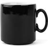 Holst Porzellan BC 029 AR S - Bicchiere in porcellana, 0,29 l, colore nero, 8,1 x 8,1 x 8,6 cm, 6 pezzi