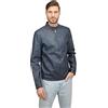 BATA Unisex Adulto Giacca Biker da Uomo Effetto Pelle Estivi Comodi Eleganti Casual