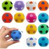 Esteopt 12 Pezzi Spinner Calcio Giocattolo Punta delle Dita, Gioco di Palline Antistress Rotanti, Mini Giocattoli Antistress da Calcio da 3,5 cm, Giocattoli Sensoriali Anti Stress per Bambini e Adulti