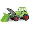 LENA - EcoActives Trattore con Frontale Caricatore per 2+ Anni Bambini, Verde/Nero