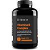 Zenement Complesso di Vitamine B - Miglior Assorbimento con Olio Extra Vergine di Oliva Biologico - Con Vitamine B1, B2, B3, B5, B6, B9, B12, Biotina, C ed E - 200 Softgel - Zenement