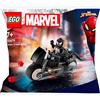 Lego Marvel spiderman motocicletta di venoms Multicolore 53pz [30679]