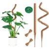 RYHX 95CM Bastoni per Piante,Palo del Muschio per la Pianta,Pali Piegabili della Fibra di Cocco Bastone del Muschio della Pianta,Porta Piante Rampicanti per Piante da Interno（2×95CM）