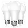 Caldarax Lampadina LED E27 Luce Bianca Calda 2700K, 13W Equivalente a 100W, 1200LM, Lampadine LED A60, Edison Attacco E27, Risparmio Energetico, Non Dimmerabile, 3 Pezzi