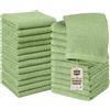 Utopia Towels - Set di 24 Asciugamani - 100% Cotone Filato Ad Anelli, Asciugamano Di Flanella Di 30x30 cm, Altamente Assorbente e Morbido (Verde salvia)