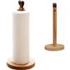 GmeDhc Porta Rotolo da Cucina, Portascottex da Cucina in Legno | porta Scottex da Tavolo, per Piano di Lavoro Cucina Tavolo da Pranzo