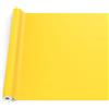 ANRO Tovaglia cerata, lavabile, da giardino, per interni ed esterni, 240 x 140 cm, con bordo tagliato, colore giallo