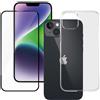 PanzerGlass Custodia telefono trasparente & pellicola protettiva | PanzerGlass™ | iPhone 14 Plus
