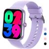 PTHTECHUS Smartwatch, Orologio Fitness 1.83" per Bambini Smart Watch con Contapassi, Cronometro, Bluetooth, 25 Sportivo, Notifiche Messaggi, Fitness Tracker per per Ragazzi Ragazze Adolescenti 8-16,PUR