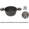 Casalinghi Letizia Ceramica Pentola a Induzione Casseruola in Alluminio cm 28 - Gran Pierre
