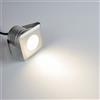 Faretto LED 3W IP68 per Piscine e Fontane Quadrato Professional Colore Bianco Naturale 4.000K
