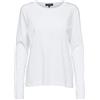 Selected Femme SLFSTANDARD LS Tee Noos T-Shirt, Bianco, XS Donna