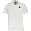 Le Coq Sportif Ess Polo SS N°2 M New Optical White T-Shirt, Bianco, S Uomo